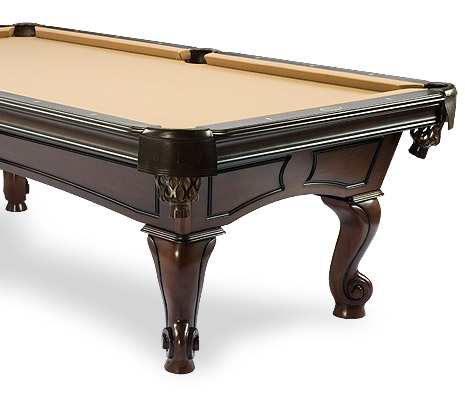 Pool Tables Canada model Amboise Walnut - We ship these and other models to Newfoundland in Corner Brook, Mount Pearl, St. John's, Bay Roberts, Bishop, Bonavista, Carbonear, Clarenville, Conception, South Deer Lake, Gander, Grand Falls, Windsor, Happy Valley, Goose Bay, Marystown, Paradise, Stephenville, Torbay and other cities and provinces throughout Canada